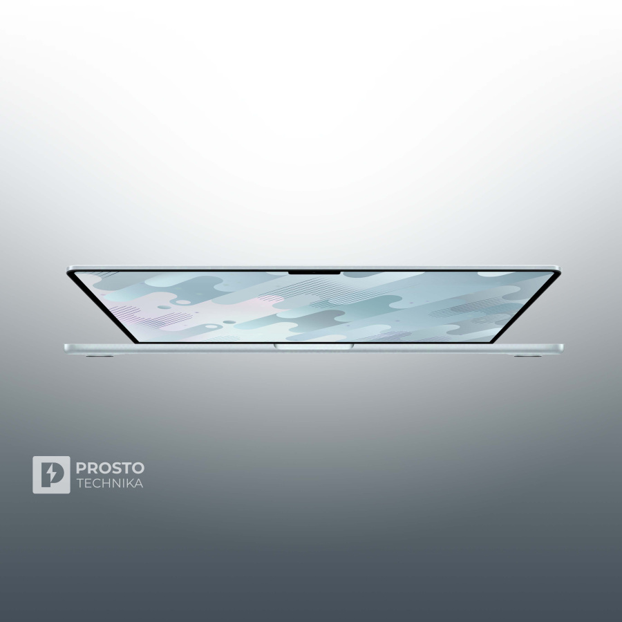 Ноутбук Apple MacBook Air 15" (M4, 10C CPU, 10C GPU, 2025) 16 ГБ, 512 ГБ SSD, Sky Blue MC7C4, английская раскладка